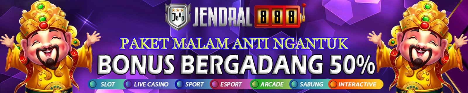 bonus bergadang 50% anti ngantuk